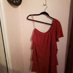 Urban Outfitters Dresses - Alice×UO one shoulder ruffle dress Urban Outfitters Dresses - Alice×UO one shoulder ruffle dress